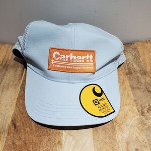 CARHAART Canvas Mesh Back Rugged Outdoors Patch Work Snapback Trucker Cap